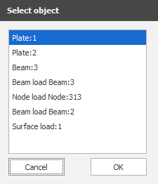 Select Multi Objects Dialog
