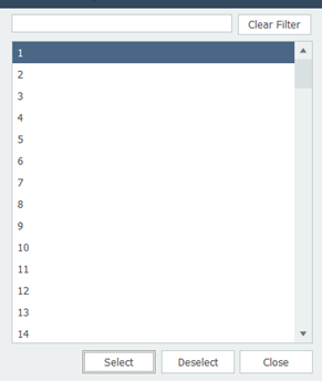 Nodes by Node Number