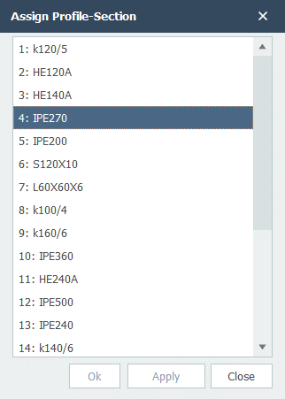 Profile Section Assignment