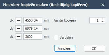 Multiple Copy Dialog